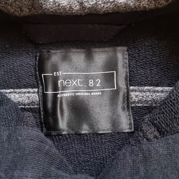NEXT 6 - 9 Months Black Hooded Baby Jacket - Picture 3 of 4